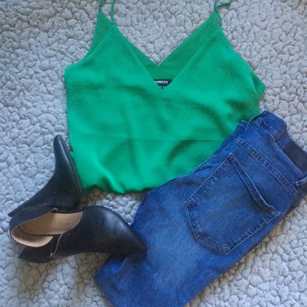 Green Downtown Cami